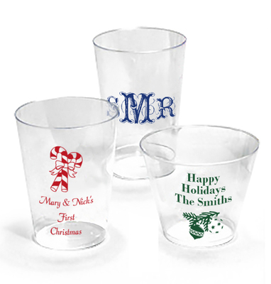 Personalized Clear Plastic Cups for All Occasions